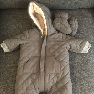 Winter baby suit from Zara Mini Collection